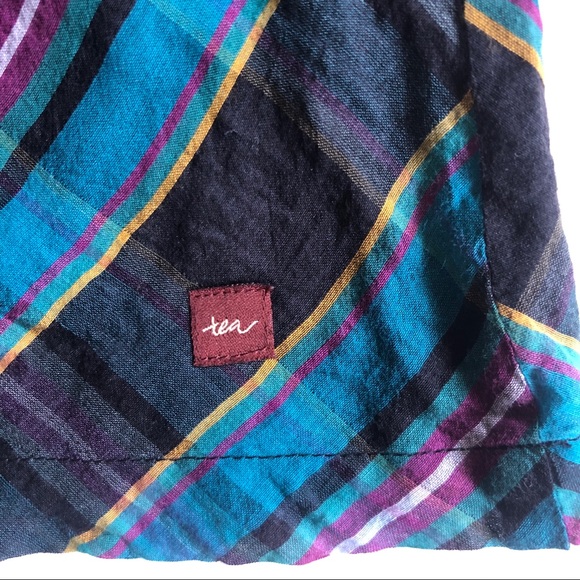 Tea Collection Girl Silk 3/4 Sleeve Blouse 3T - Picture 8 of 9